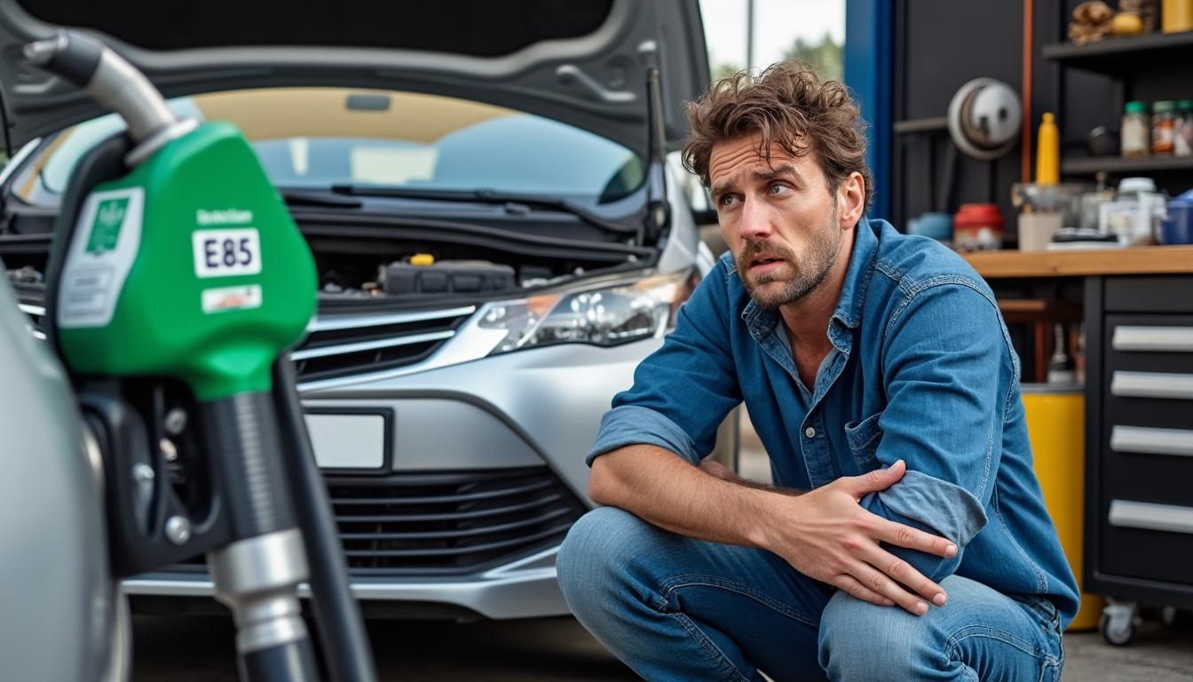 J&rsquo;ai mis du E85 au lieu du SP95 : que faire rapidement et bien