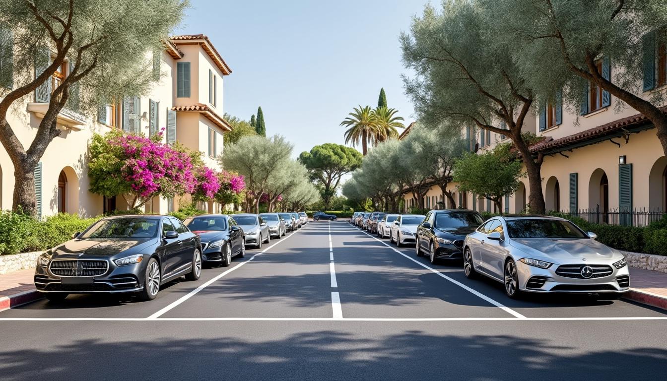 Parking covoiturage avenue Arc de Meyran à Aix-en-Provence
