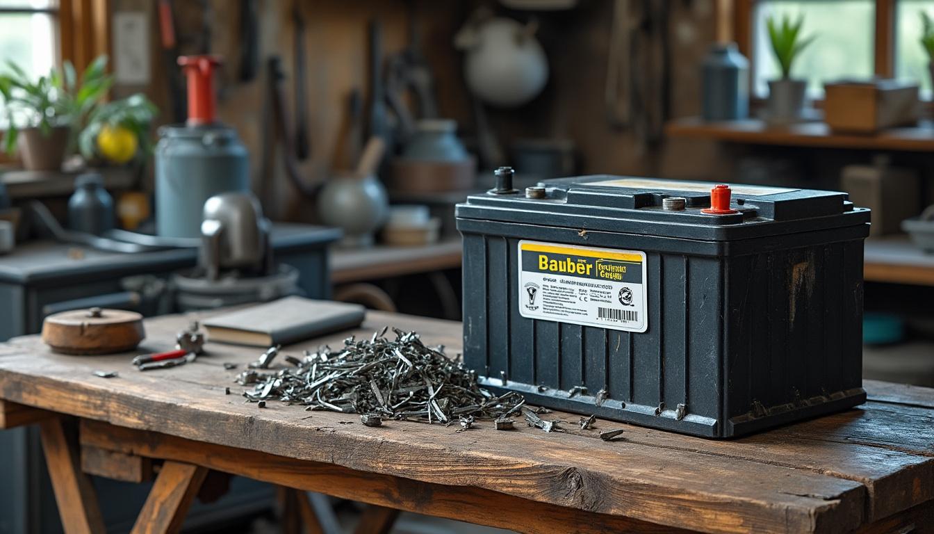 Vendre batterie usagée prix 2026 : combien espérer au kilo