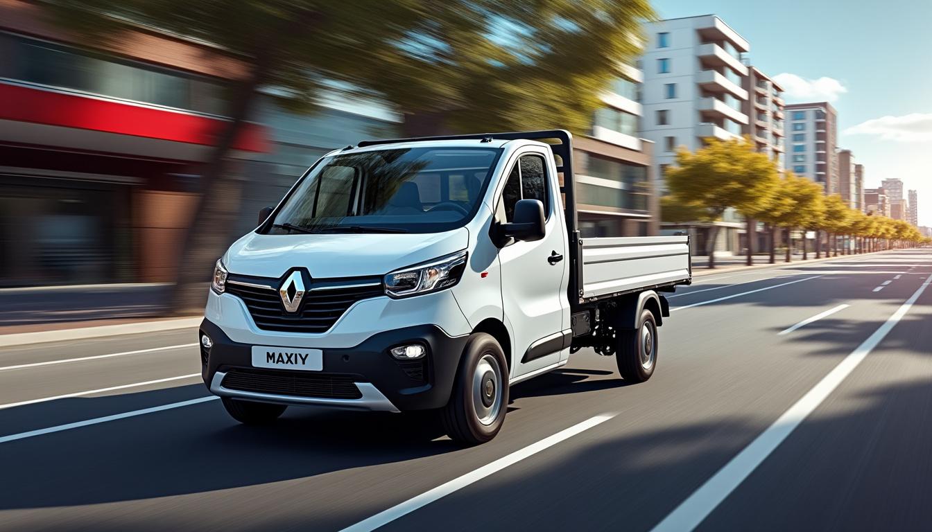 Renault Maxity : utilitaire léger performant et compact 2024