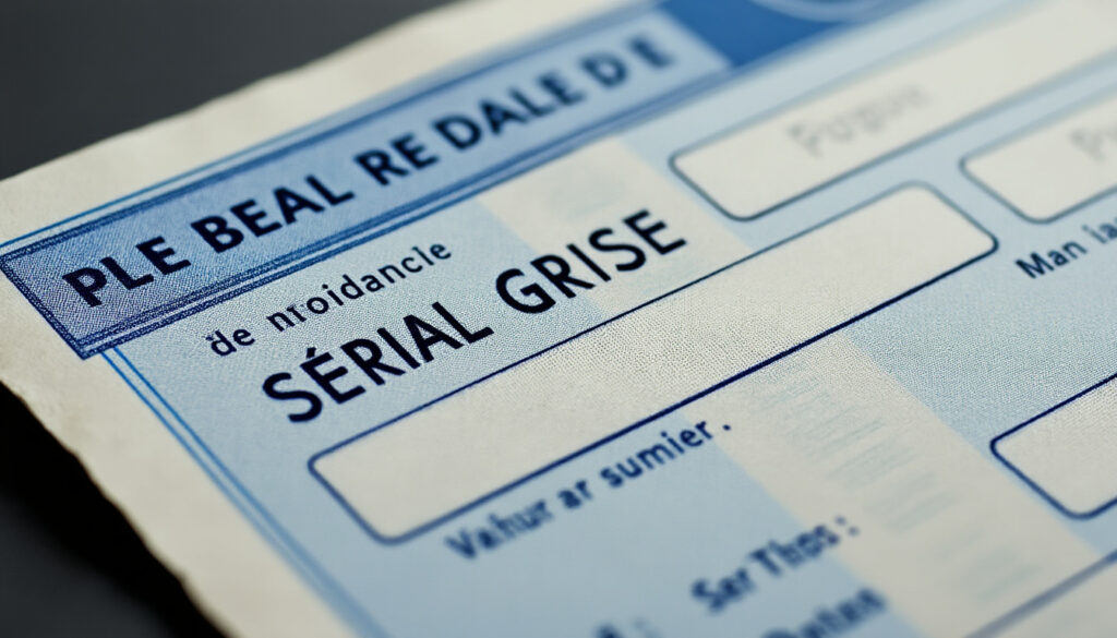 découvrez où trouver le numéro de série sur votre carte grise et apprenez à le lire facilement pour toutes vos démarches administratives liées à votre véhicule.